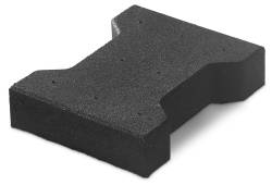 Gummipflastersteine Vollgummi 4,3 cm wasserundurchlässig Gummipflastersteine Vollgummi 4,3 cm wasserundurchlässig