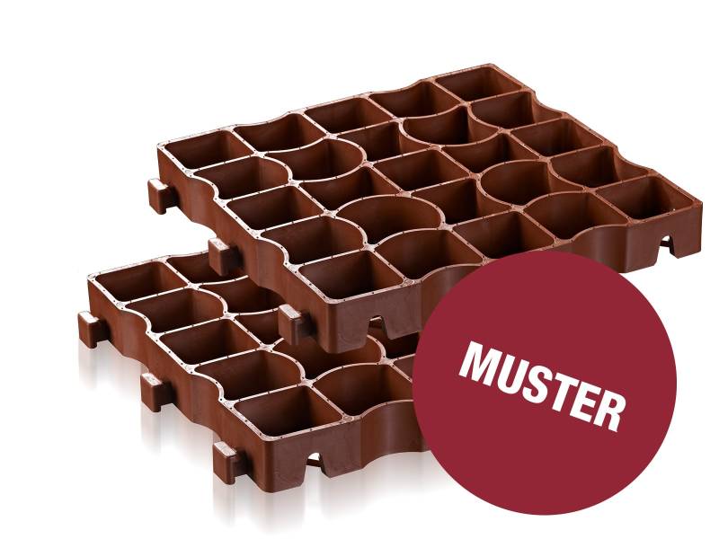 Musterpaket ECORASTER TE40 – Allround Bodengitter