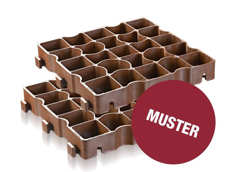 Musterpaket ECORASTER TS50 – Turnier Reitplatzgitter